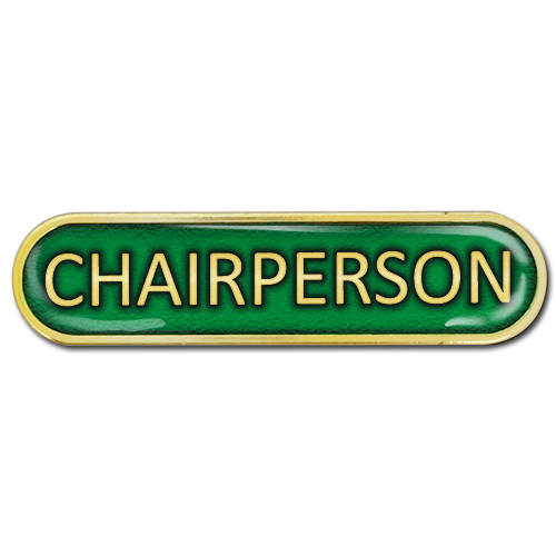 Chairperson Bar Badge by School Badges UK