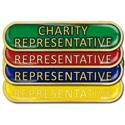 Charity Representative Bar Badge by School Badges UK
