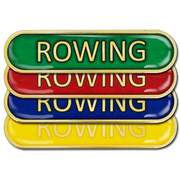 Rowing Bar Badge by School Badges UK