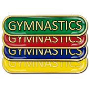 Gymnastics Bar Badge by School Badges UK