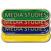 Media Studies Bar Badge by School Badges UK