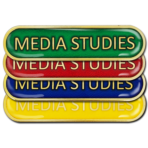 Media Studies Bar Badge by School Badges UK