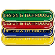 Design & Technology Bar Badge by School Badges UK