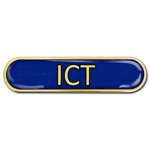 ICT Bar Badge by School Badges UK