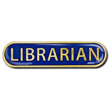 Librarian Bar Badge by School Badges UK