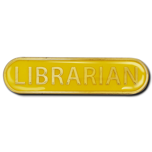 Librarian Bar Badge by School Badges UK