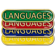 Languages Bar Badge by School Badges UK