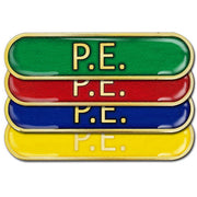 PE Bar Badge by School Badges UK