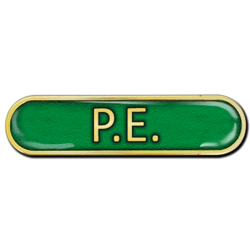 PE Bar Badge by School Badges UK