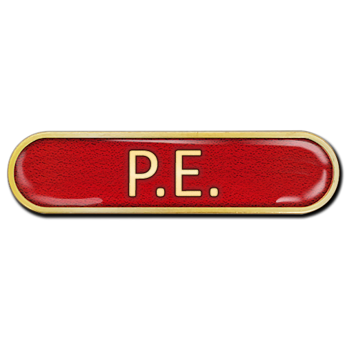 PE Bar Badge by School Badges UK