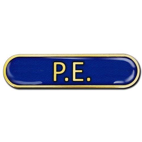 PE Bar Badge by School Badges UK