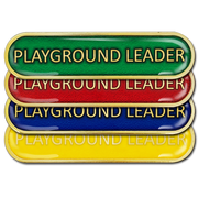 Playground Leader Bar Badge by School Badges UK