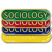 Sociology Bar Badge by School Badges UK