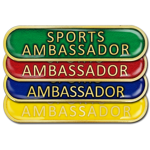 Sports Ambassador Bar Badge by School Badges UK