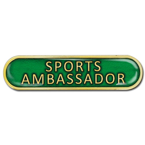 Sports Ambassador Bar Badge by School Badges UK