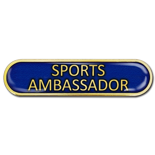 Sports Ambassador Bar Badge by School Badges UK