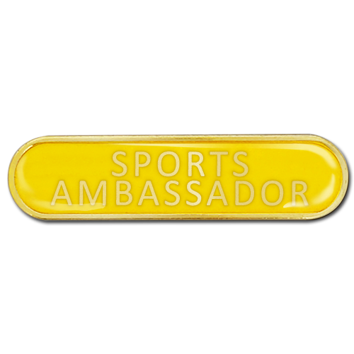 Sports Ambassador Bar Badge by School Badges UK
