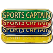Sports Captain Bar Badge by School Badges UK