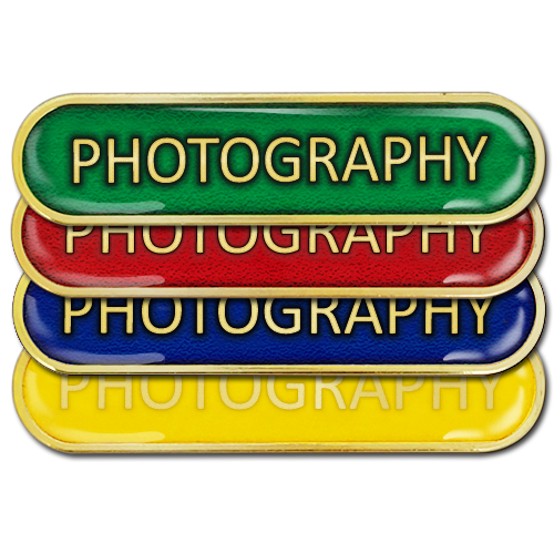 Photography Bar Badge - School Badges UK