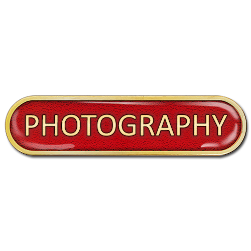 Photography Bar Badge - School Badges UK
