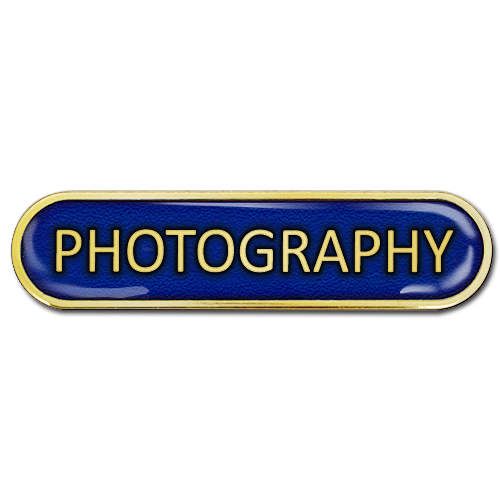 Photography Bar Badge - School Badges UK
