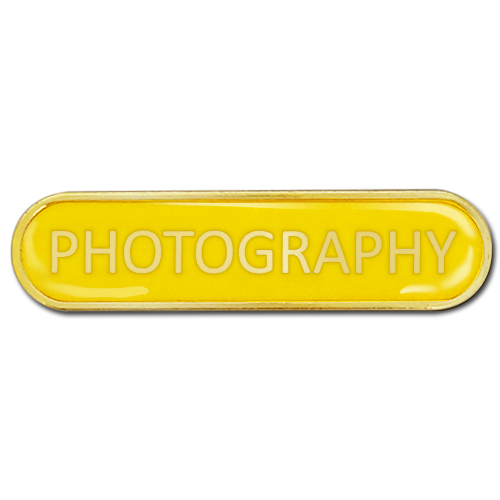 Photography Bar Badge - School Badges UK
