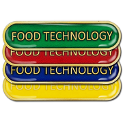 Food Technology Bar Badge - School Badges UK