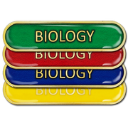Biology Bar Badge - School Badges UK