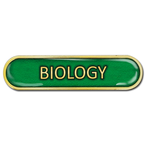 Biology Bar Badge - School Badges UK