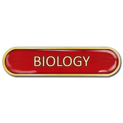 Biology Bar Badge - School Badges UK