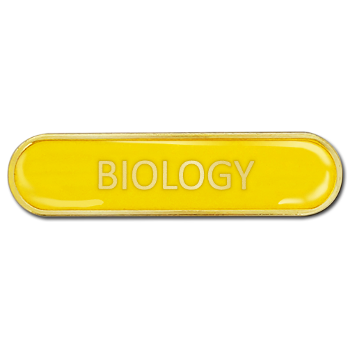Biology Bar Badge - School Badges UK