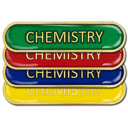 Chemistry Bar Badge - School Badges UK