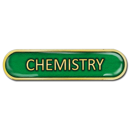 Chemistry Bar Badge - School Badges UK