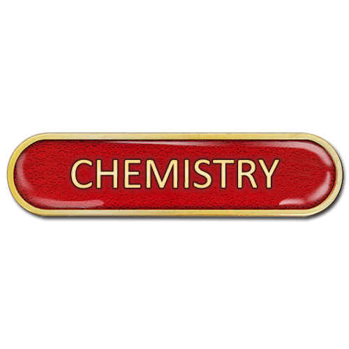Chemistry Bar Badge - School Badges UK