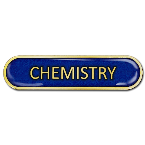 Chemistry Bar Badge - School Badges UK