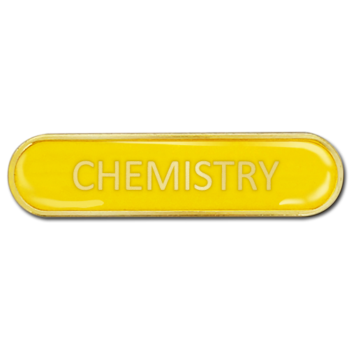 Chemistry Bar Badge - School Badges UK