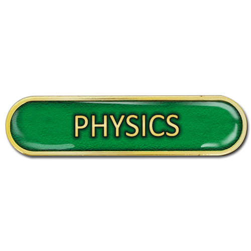 Physics Bar Badge - School Badges UK
