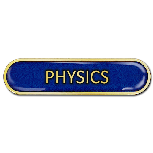 Physics Bar Badge - School Badges UK