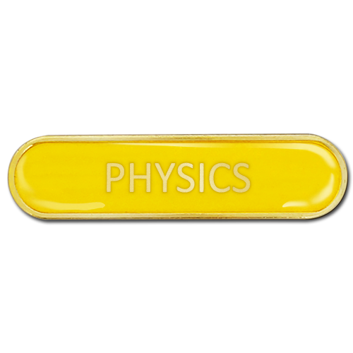 Physics Bar Badge - School Badges UK