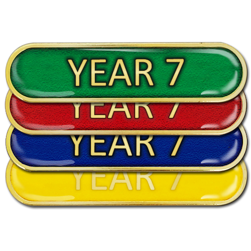 Year 7 Bar Badge - School Badges UK