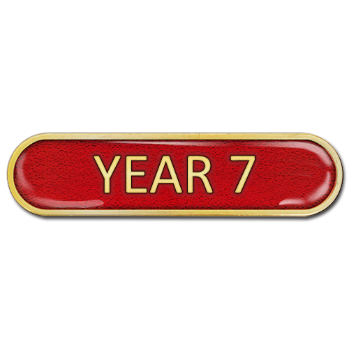 Year 7 Bar Badge - School Badges UK