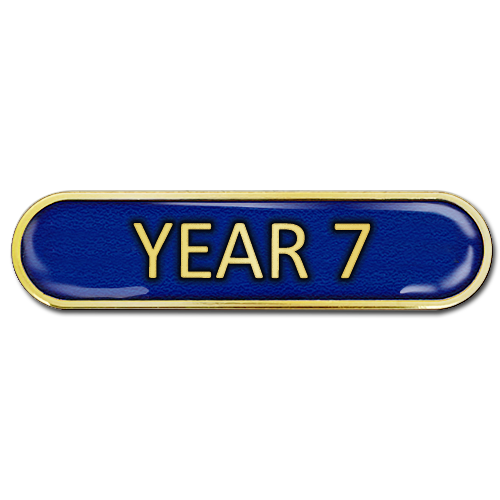 Year 7 Bar Badge - School Badges UK