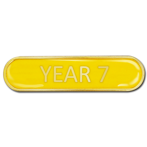 Year 7 Bar Badge - School Badges UK