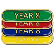 Year 8 Bar Badge - School Badges UK