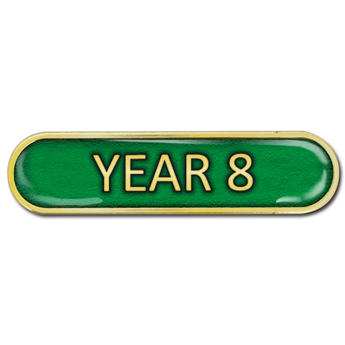 Year 8 Bar Badge - School Badges UK