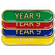 Year 9 Bar Badge - School Badges UK