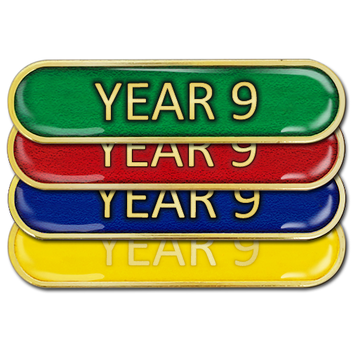 Year 9 Bar Badge - School Badges UK