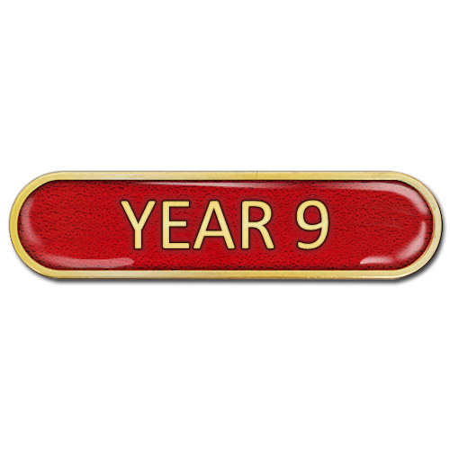 Year 9 Bar Badge - School Badges UK