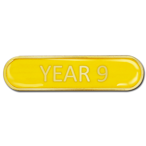 Year 9 Bar Badge - School Badges UK