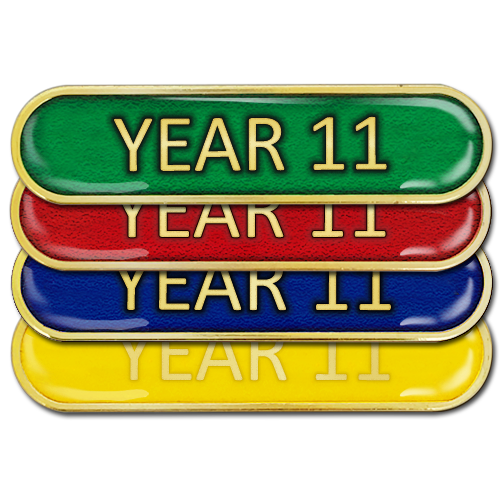 Year 11 Bar Badge - School Badges UK